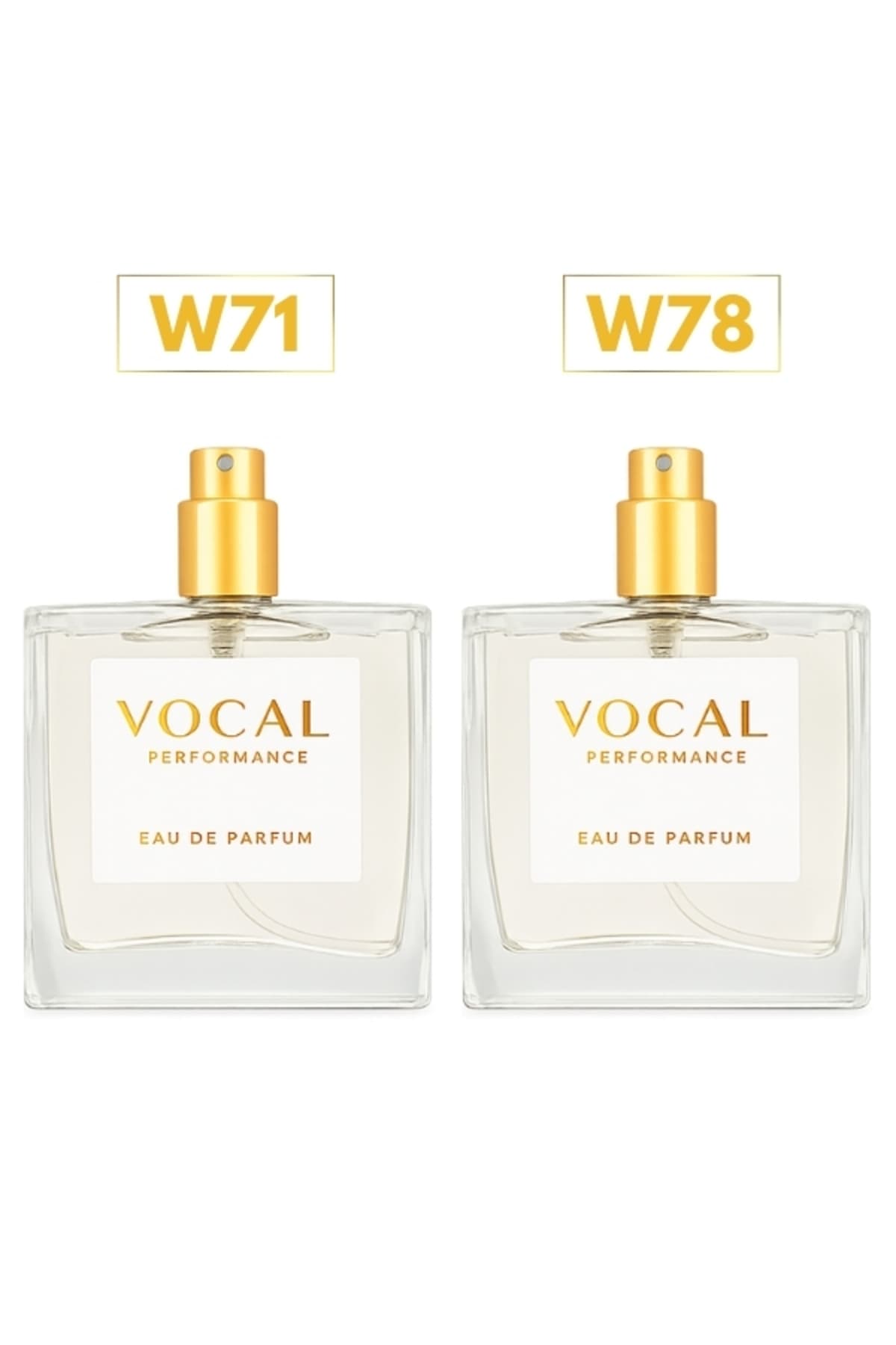 Vocal Kadın Parfüm ( W71 & W78 ) Edp 50 Ml 2'Li Paket